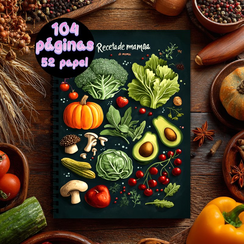 Cocktail Recipe Book - Książka kucharska A5 w języku hiszpańskim,