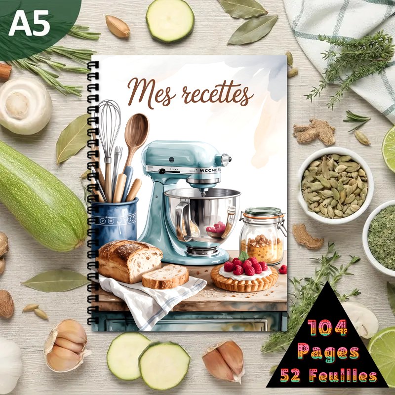 Cocktail Recipe Book - Francuska książka z przepisami, Osobista książka