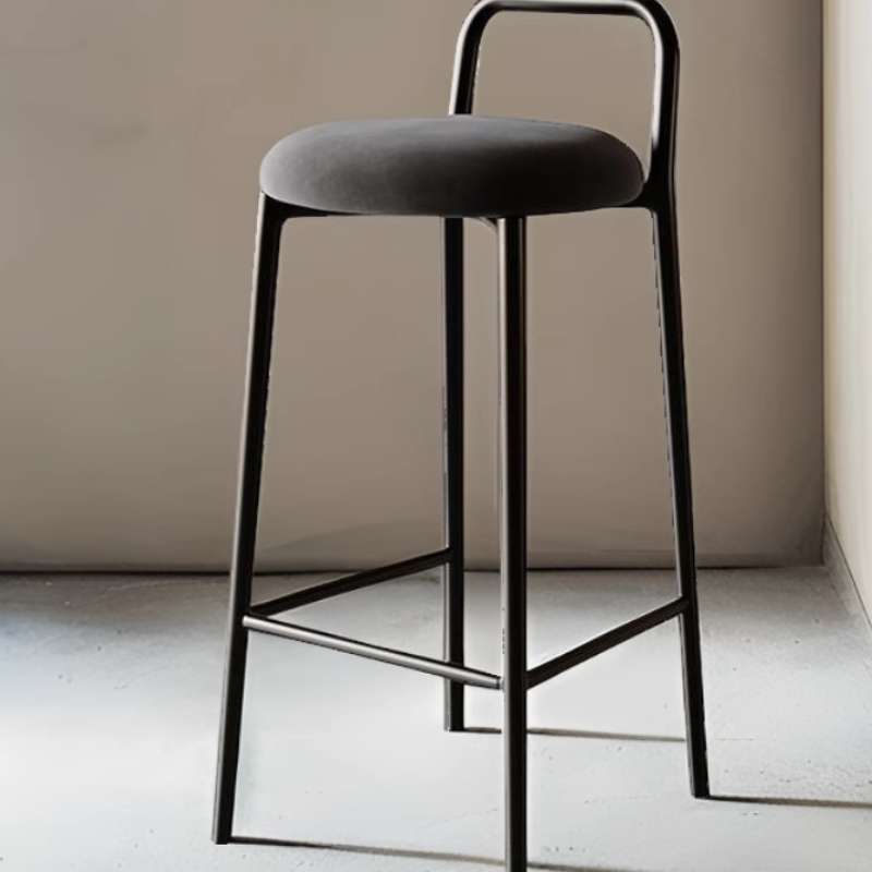 Home Bar Seating - Nowoczesny minimalistyczny wysoki stołek barowy, sztaplowalny,