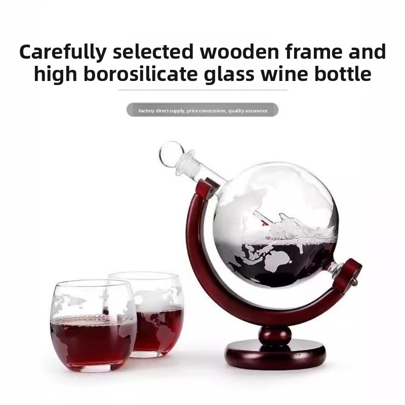 Kreatywny zestaw karafki w ksz – Decanter Globe Set recenzja i cena