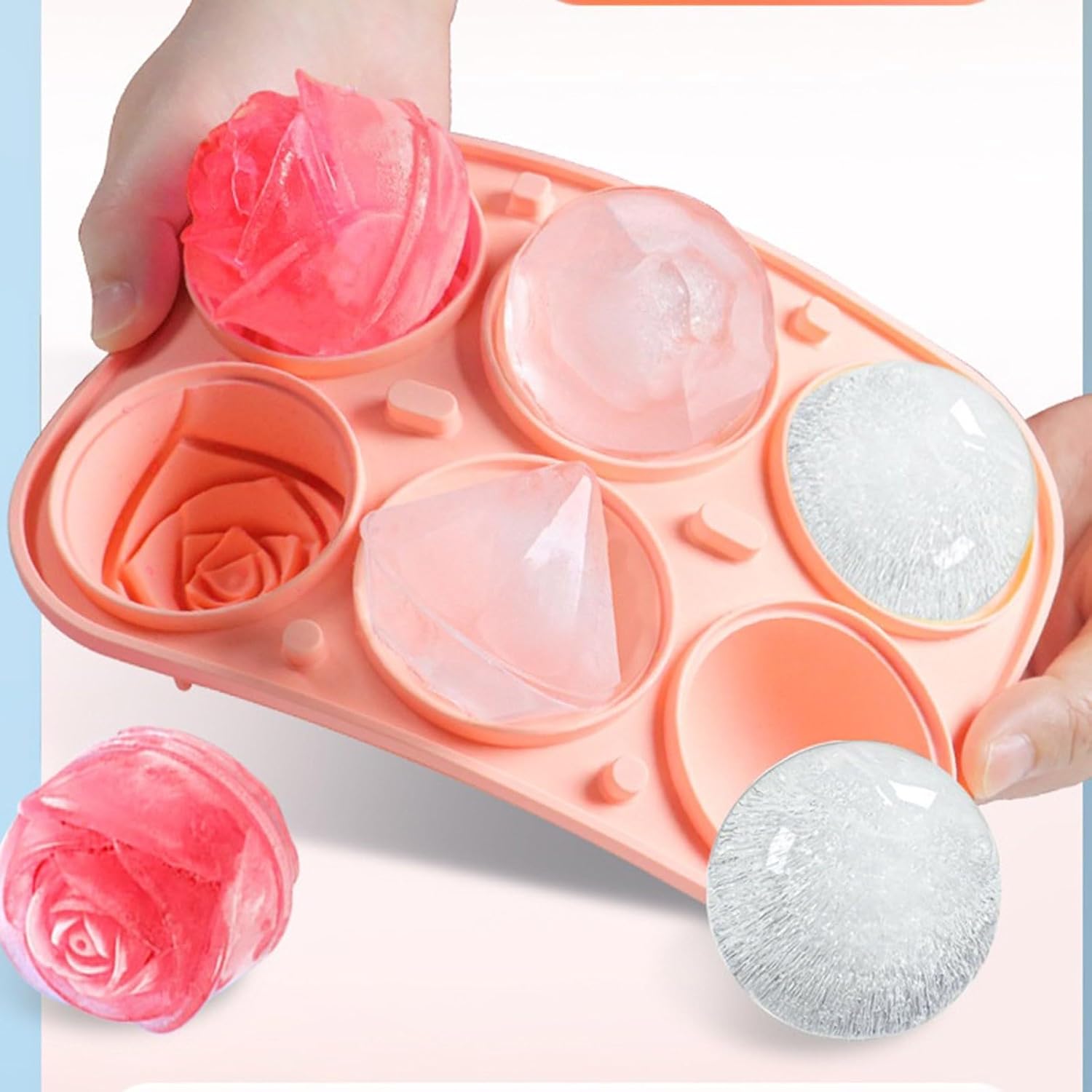 Duża forma do lodu z pokrywką, – Ice Mold Sphere recenzja i cena