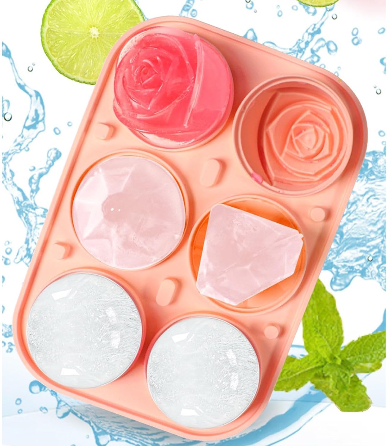 Duża forma do lodu z pokrywką, – Ice Mold Sphere recenzja i cena