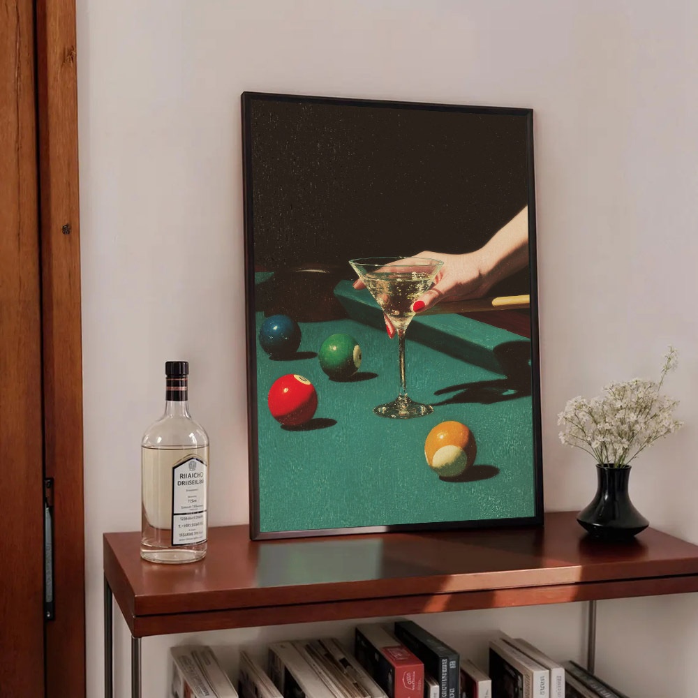 1 szt. Vintage Plakat Bilardow – Home Bar Set recenzja i cena