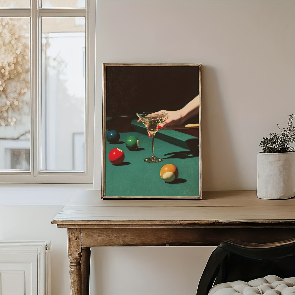 1 szt. Vintage Plakat Bilardow – Home Bar Set recenzja i cena