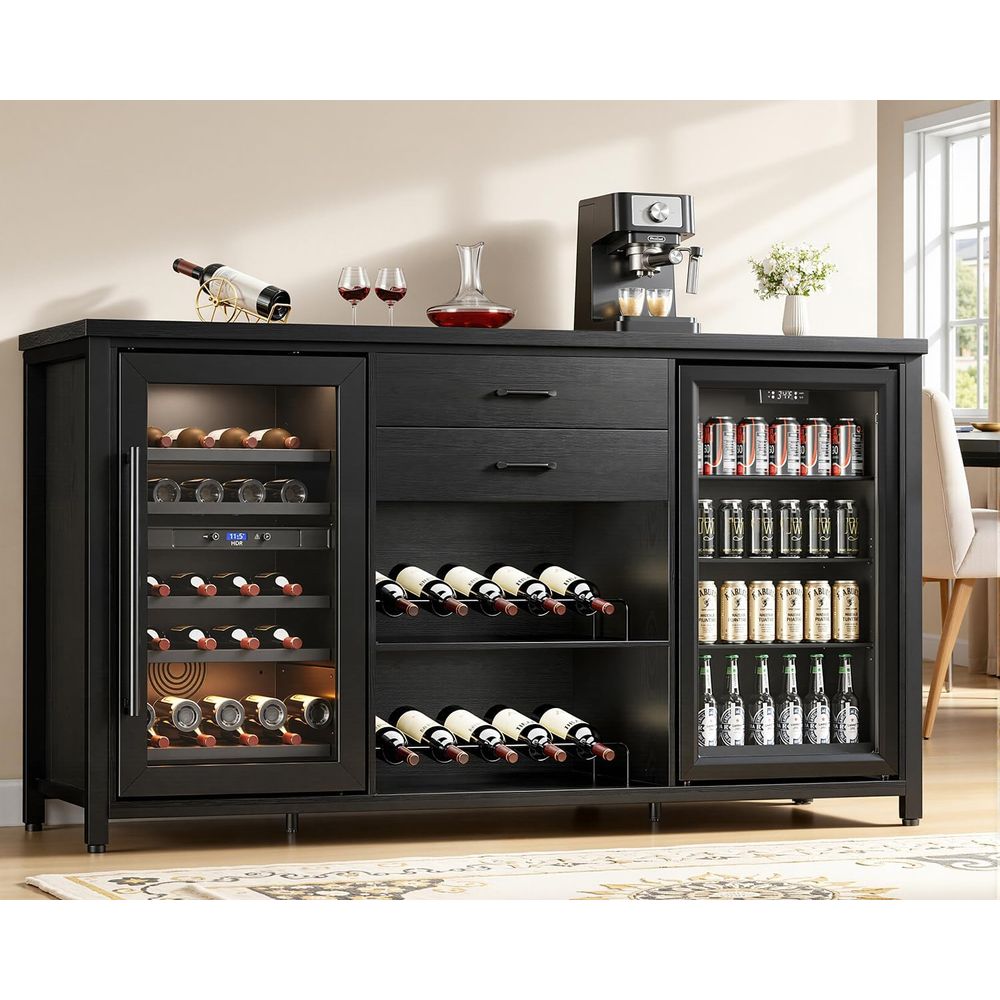 Duża szafka barowa Coee z 2 pr – Home Bar And Cabinet recenzja i cena