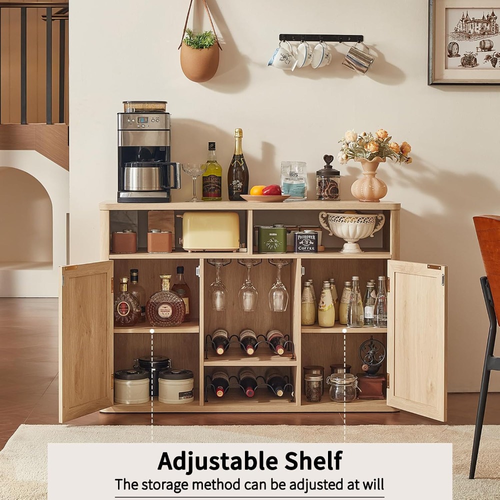Szafka na wino z rattanu z 2 d – Home Bar And Cabinet recenzja i cena