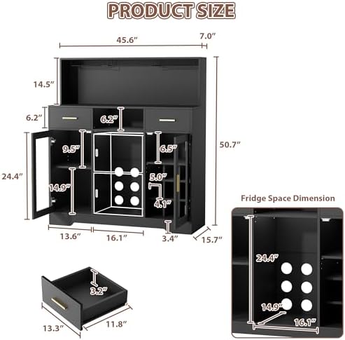 Mini lodówka z szafką i przest – Home Bar And Cabinet recenzja i cena