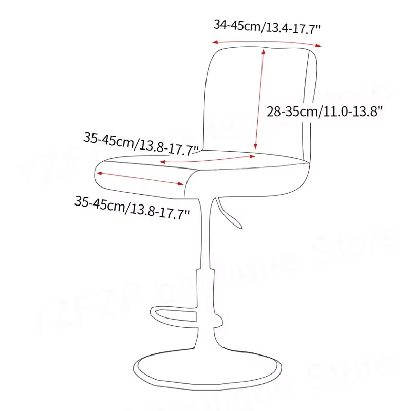 Pokrowiec na krzesło barowe ża – Home Bar Seating recenzja i cena