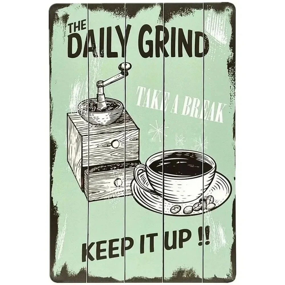 Metalowe tabliczki z napisami, – Home Bar And Coffee recenzja i cena