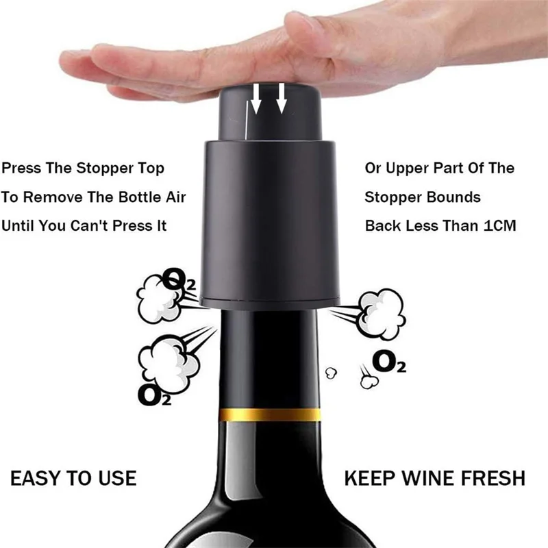 Próżniowy konserwator wina ze  – Wine Preservation Pump recenzja i cena