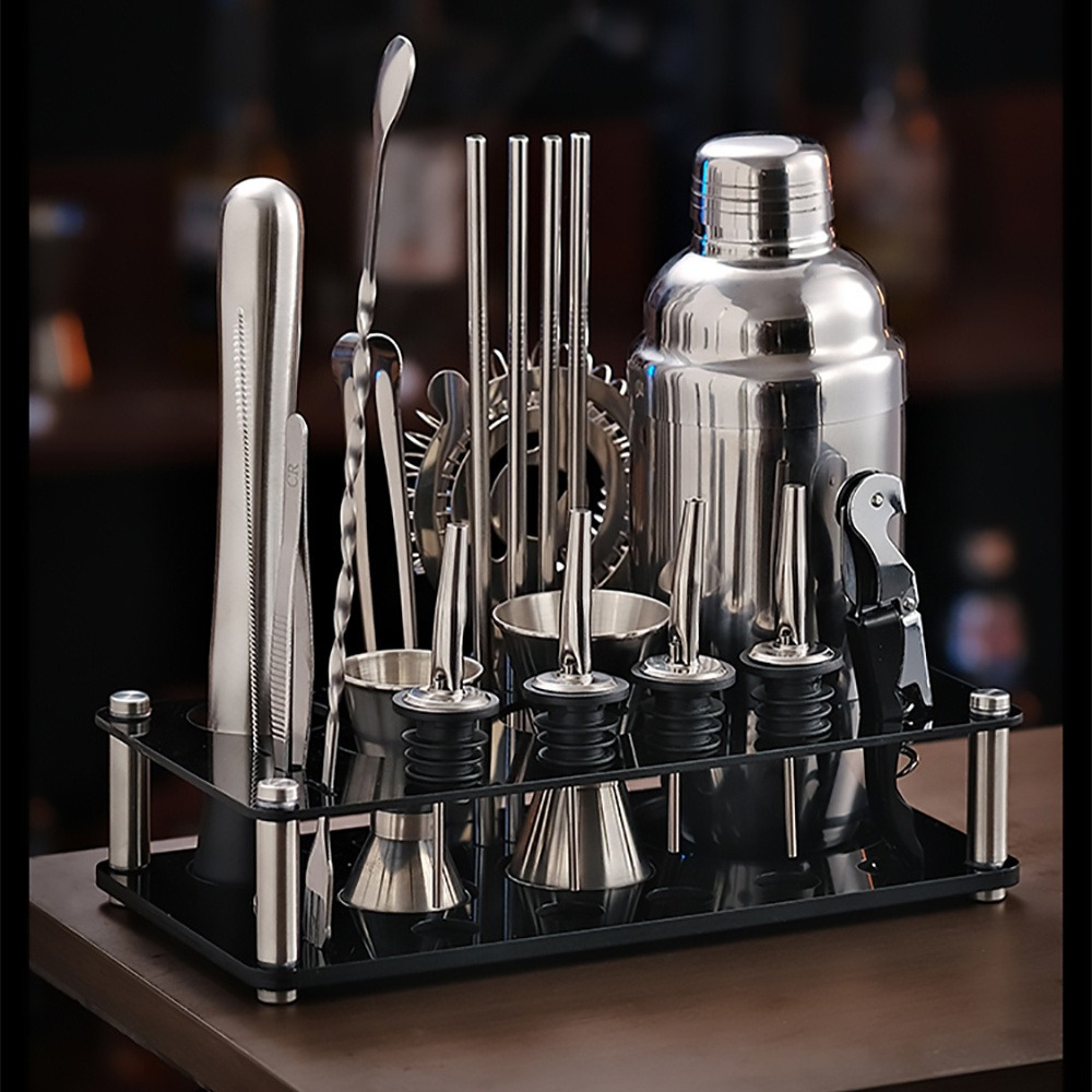 Kolekcja Bar Essentials, zesta – Home Bar Setup Kit recenzja i cena