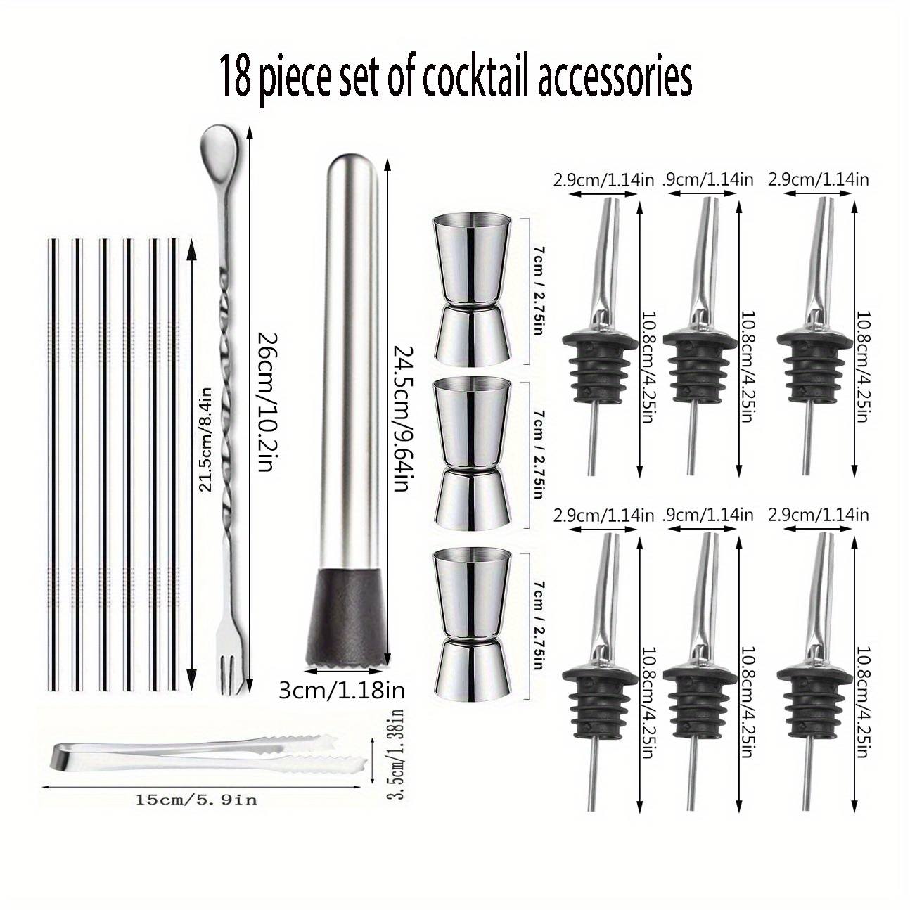 Kolekcja Bar Essentials, zesta – Home Bar Setup Kit recenzja i cena