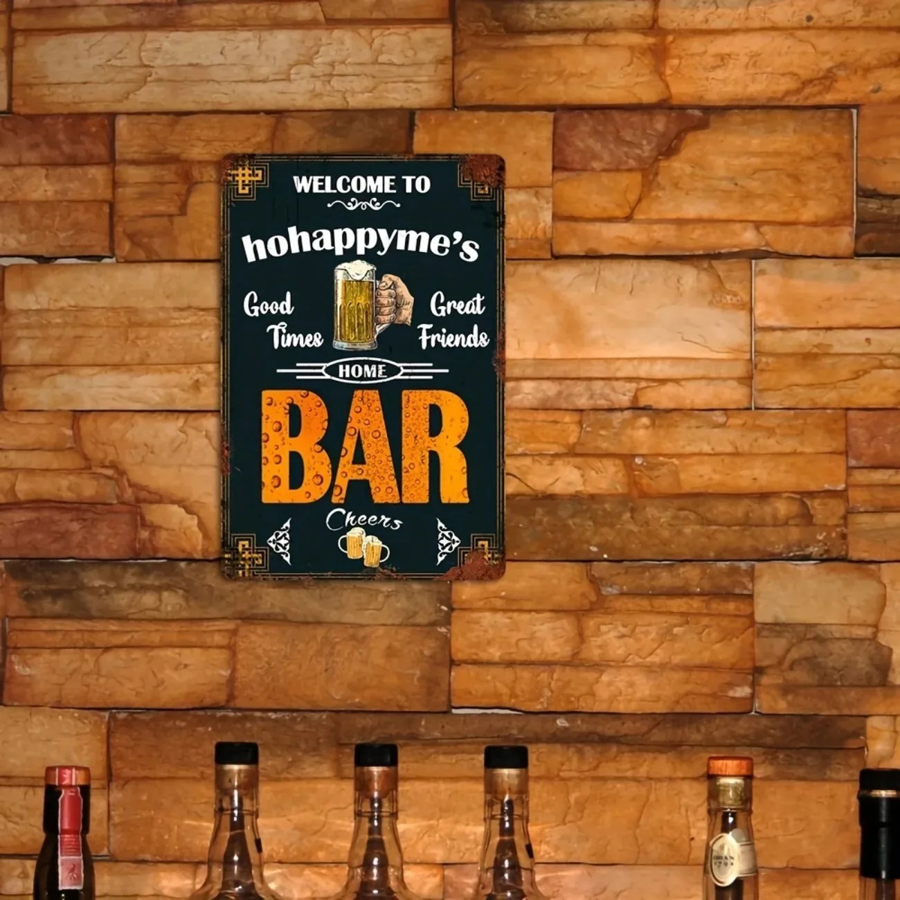 1 szt. Personalizowana metalow – Home Bar Signs recenzja i cena