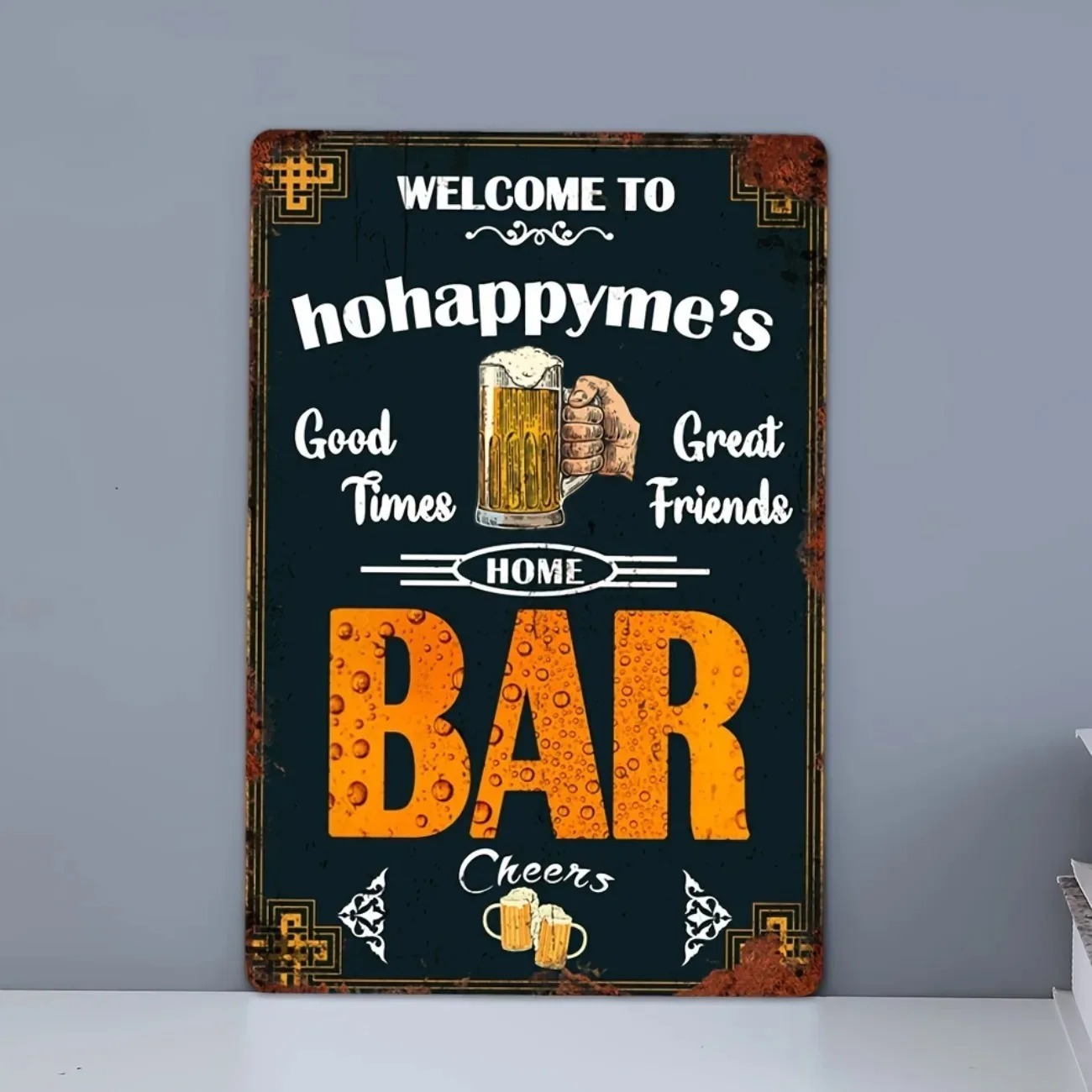 1 szt. Personalizowana metalow – Home Bar Signs recenzja i cena