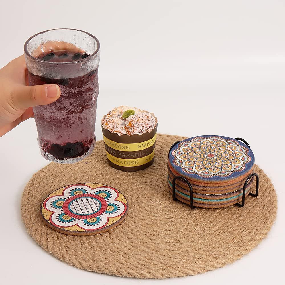 Zestaw 8 okrągłych, kolorowych – Home Bar Set recenzja i cena