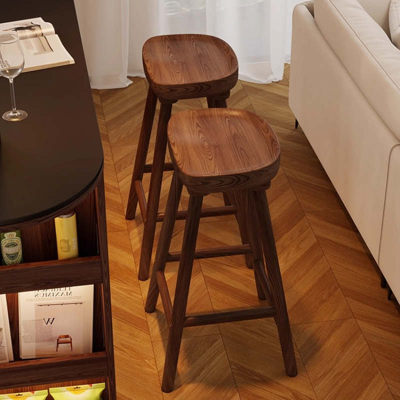 Krzesło barowe z litego drewna – Home Bar Seating recenzja i cena