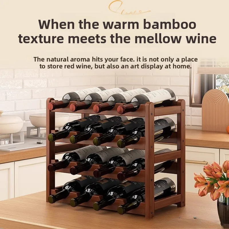 Wysokiej jakości bambusowy reg – Home Bar And Cabinet recenzja i cena