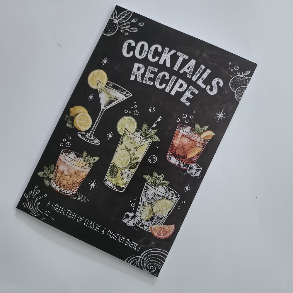 Klasyczna i nowoczesna książka – Cocktail Recipe Book recenzja i cena