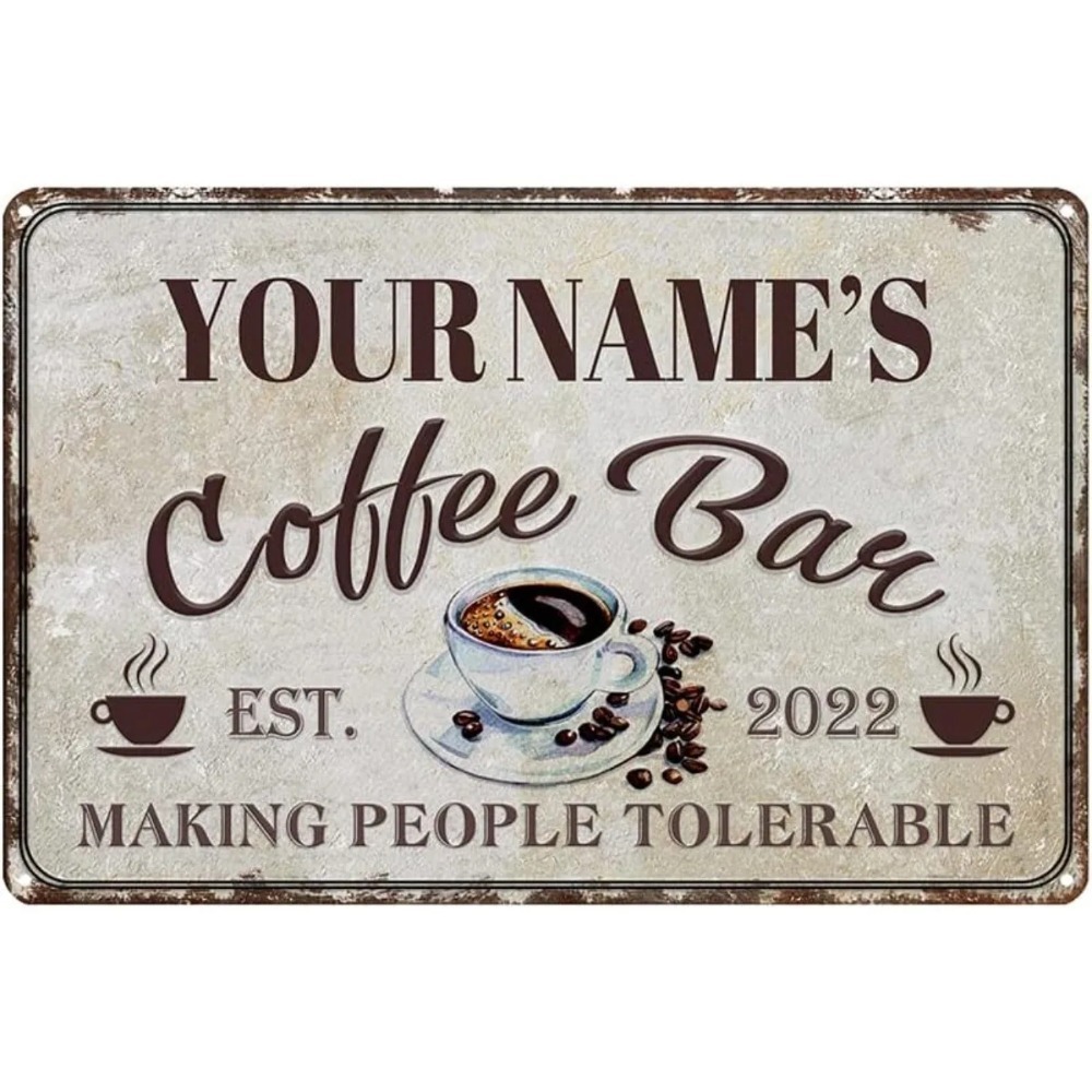 Niestandardowy metalowy szyld  – Home Bar Signs recenzja i cena