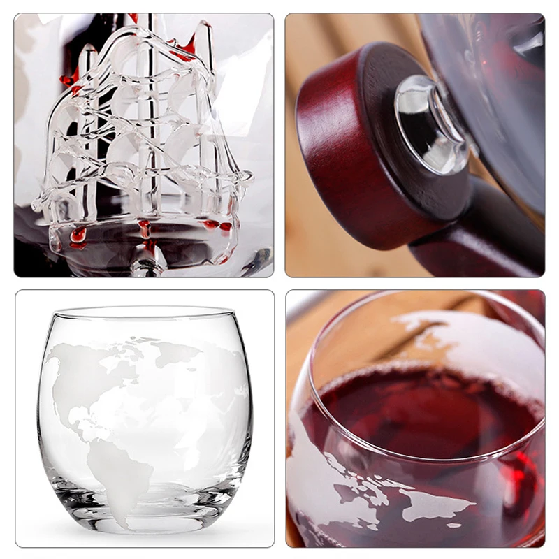 Zestaw kieliszków do whisky Cr – Decanter Globe Set recenzja i cena