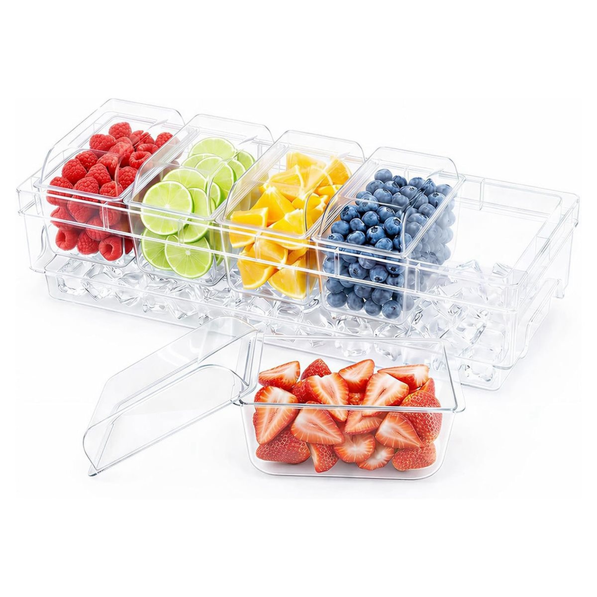 A1846K Chłodzone pojemniki na  – Garnish Tray Set recenzja i cena