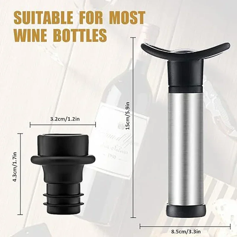 Zestaw próżniowej pompki do wi – Wine Preservation Pump recenzja i cena