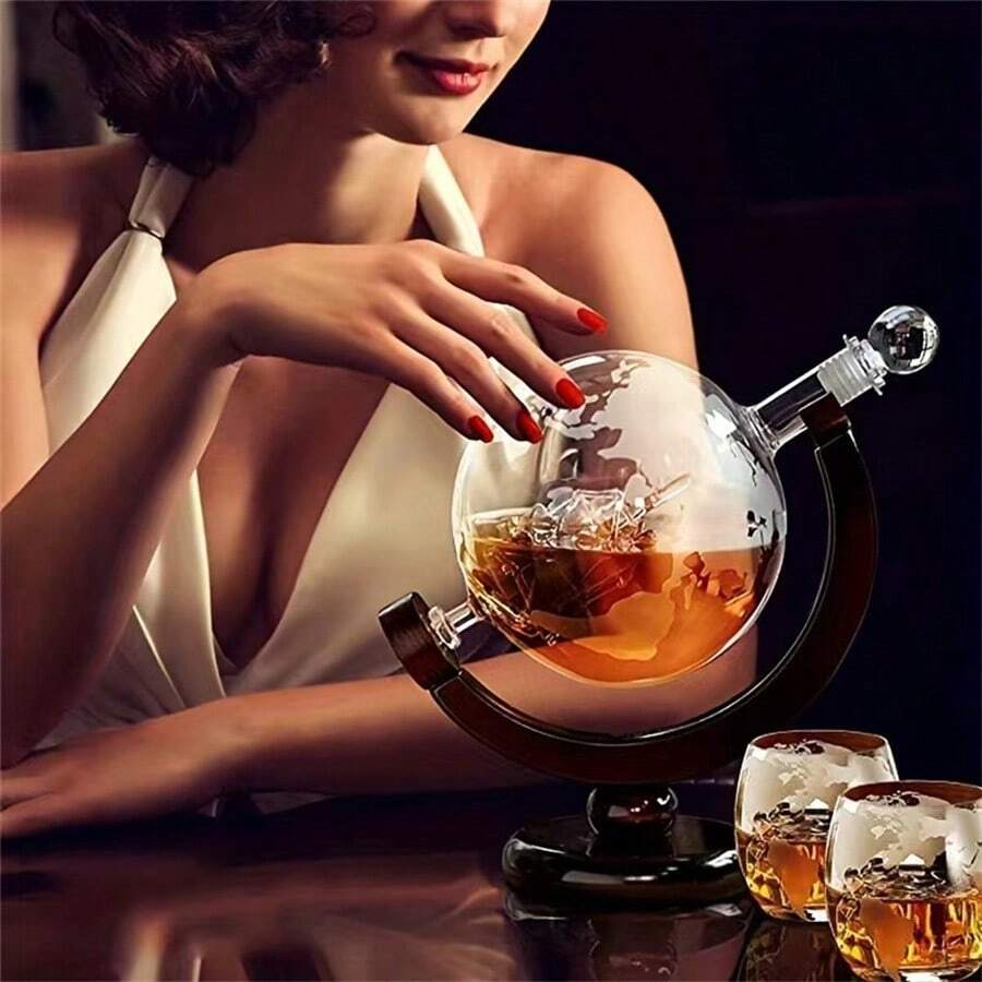 Zestaw globusowych karafek (1- – Decanter Globe Set recenzja i cena