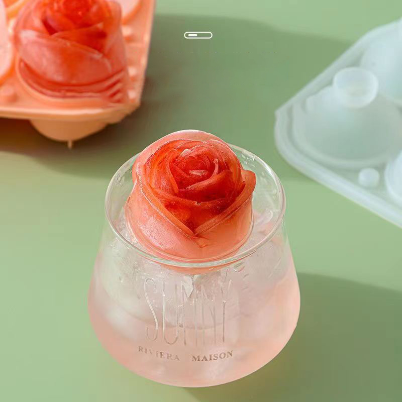 Formy do lodu 3D Rose 4 otwory – Ice Mold Sphere recenzja i cena