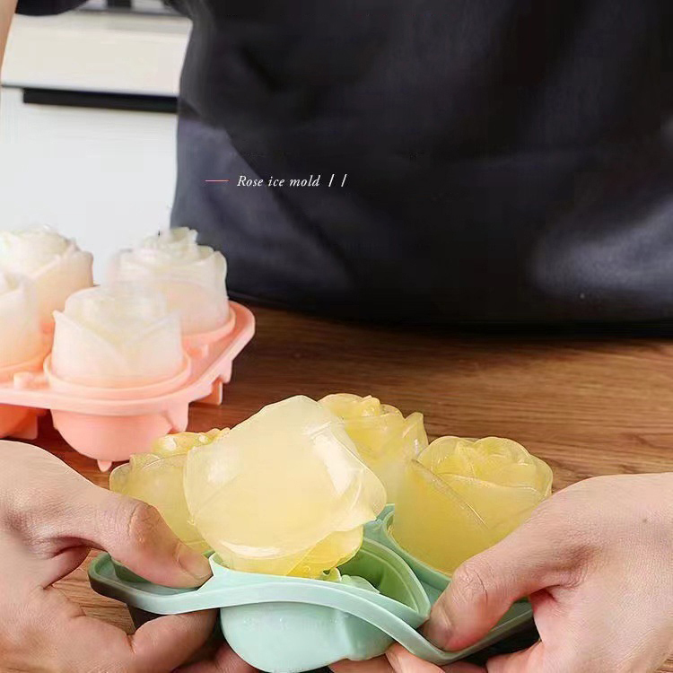 Formy do lodu 3D Rose 4 otwory – Ice Mold Sphere recenzja i cena