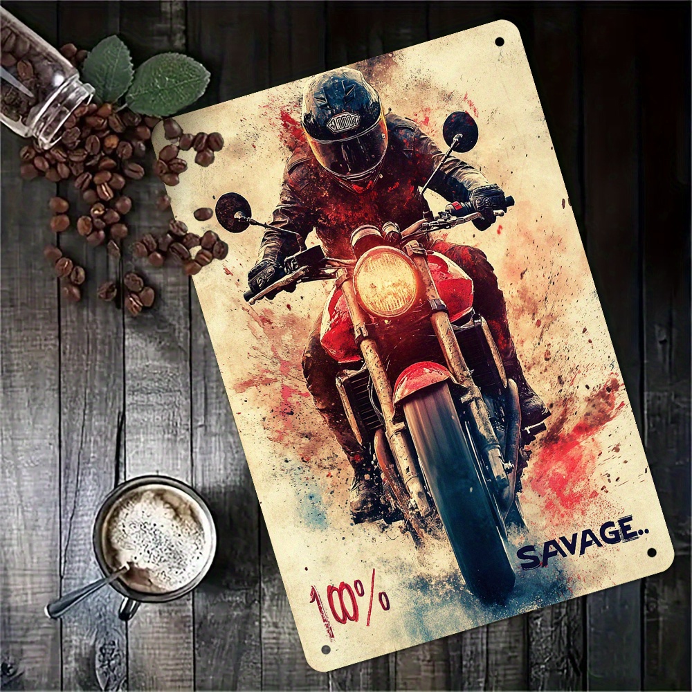 Metalowy znak ścienny w stylu  – Home Bar And Coffee recenzja i cena