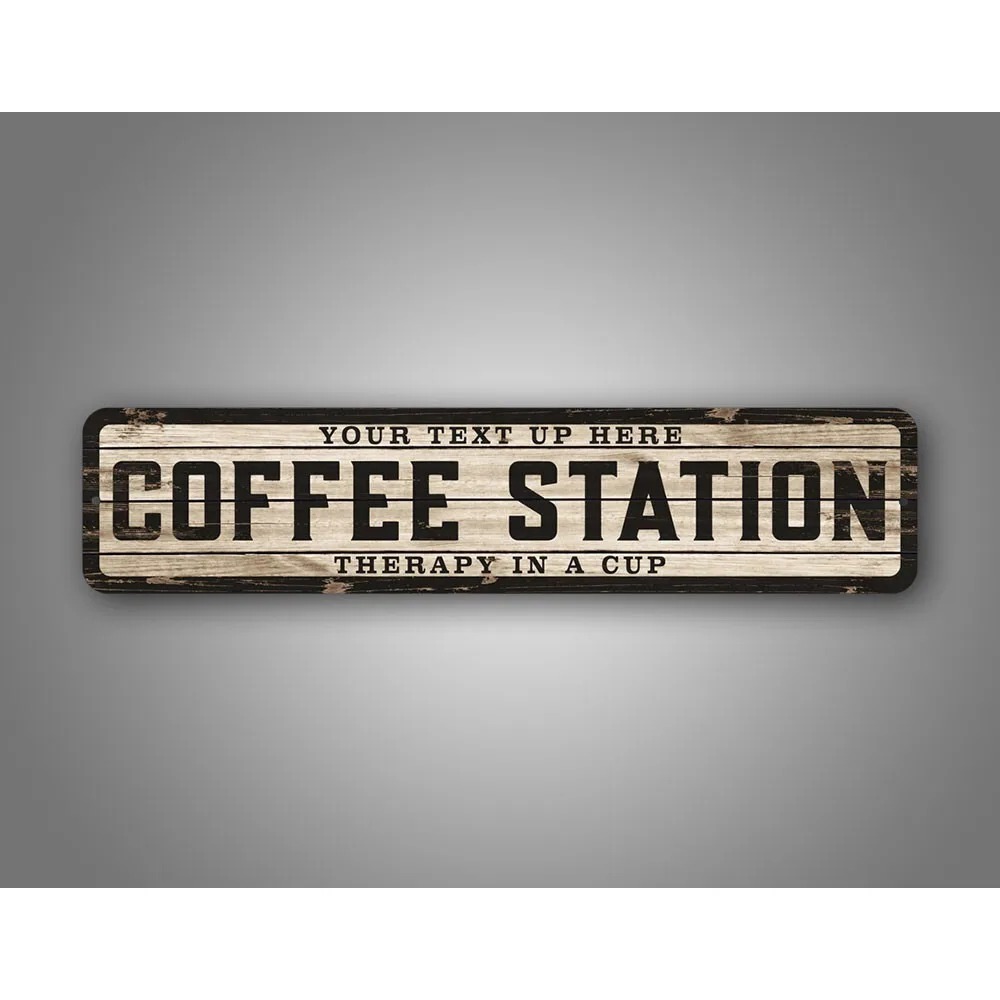 Tabliczka z tekstem na zamówie – Home Bar And Coffee recenzja i cena