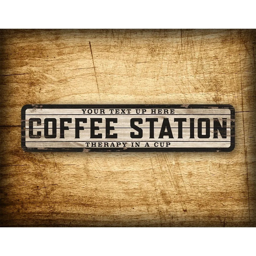 Tabliczka z tekstem na zamówie – Home Bar And Coffee recenzja i cena