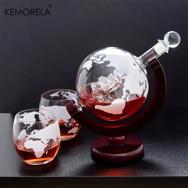 Zestaw karafki do whisky w ksz – Decanter Globe Set recenzja i cena