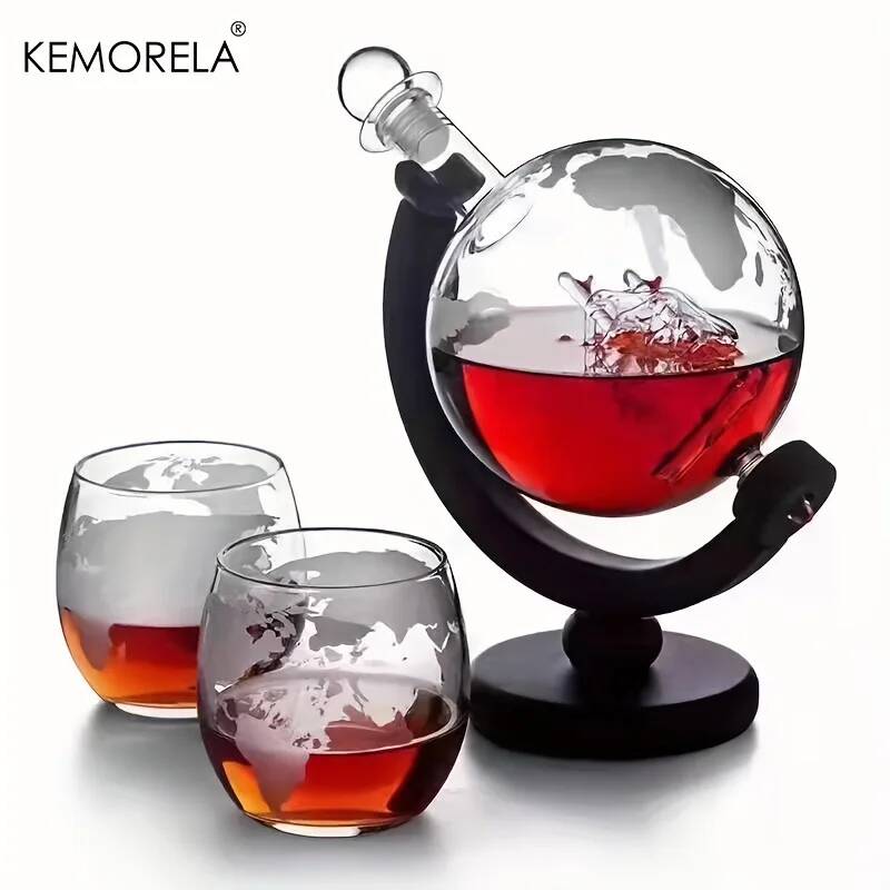 Zestaw karafki do whisky w ksz – Decanter Globe Set recenzja i cena