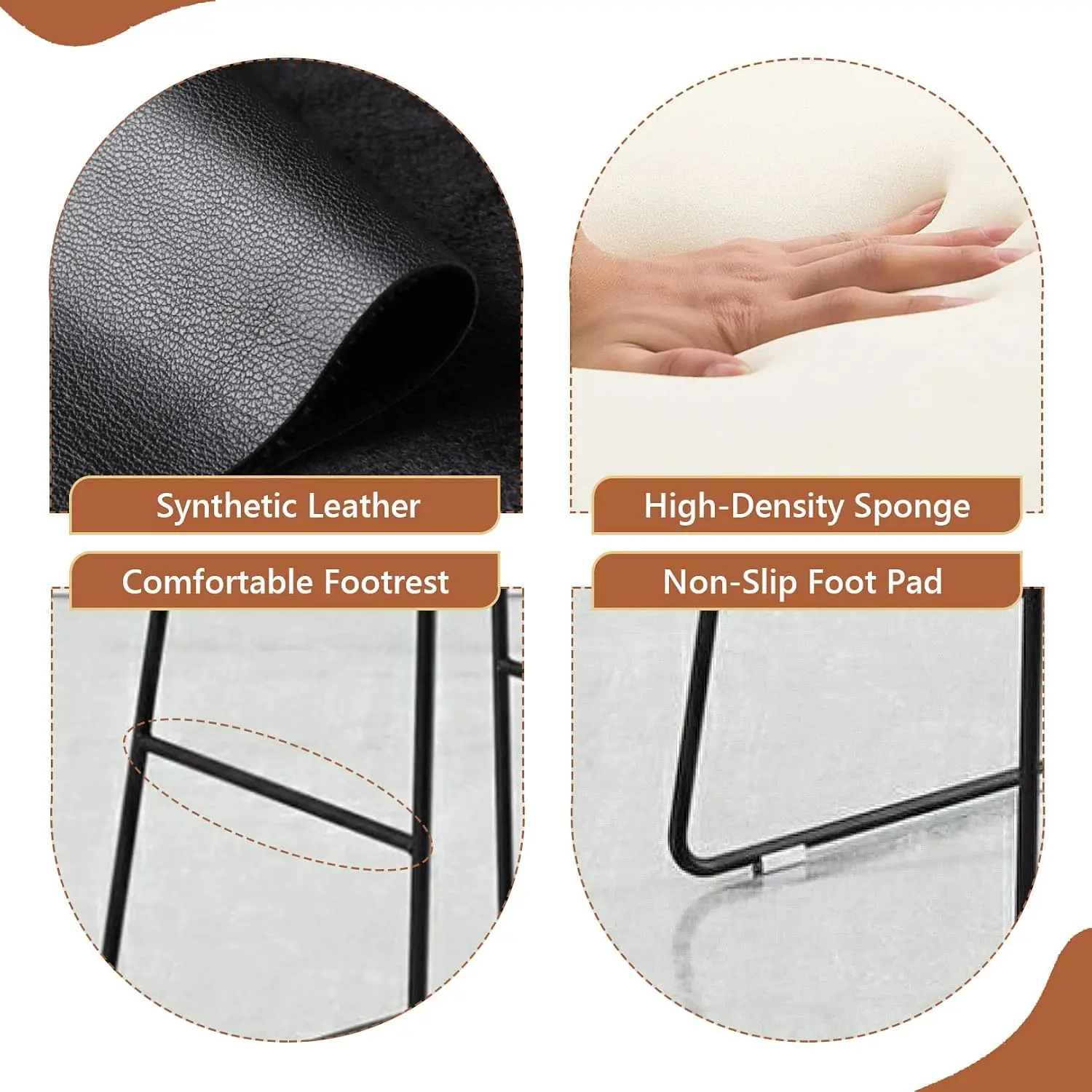 Stołki barowe w stylu industri – Home Bar Stools recenzja i cena