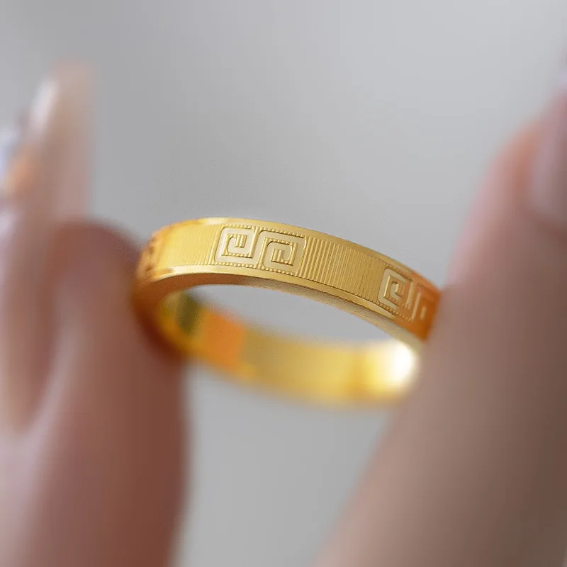 Oryginalne pierścionki damskie – Bar Cart Gold recenzja i cena