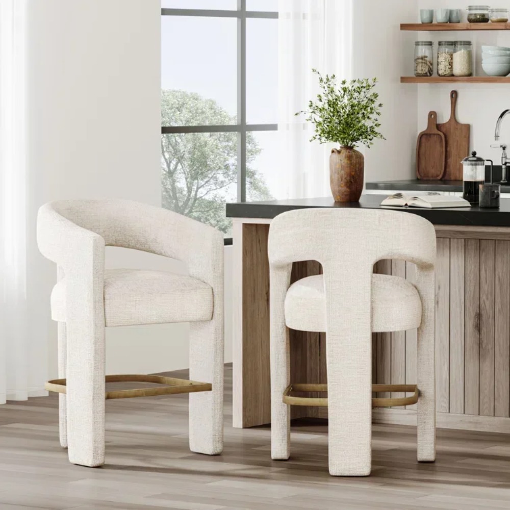 Nowoczesny tapicerowany stołek – Home Bar Stools recenzja i cena