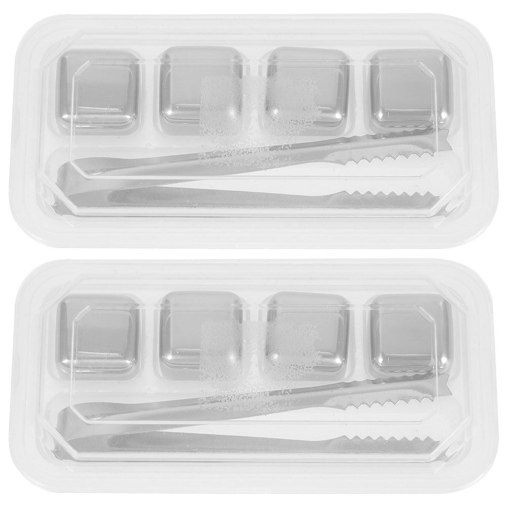 2 Zestawy Kostek Lodu ze Stali – Home Bar Set recenzja i cena