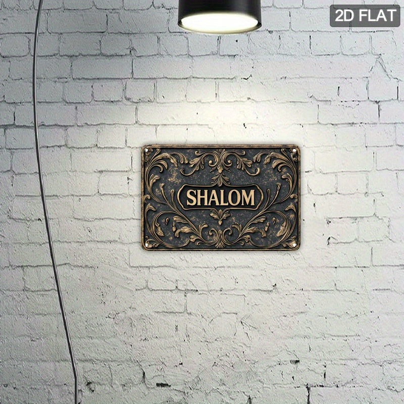 CIFBUY Vintage Shalom Aluminio – Home Bar Signs recenzja i cena
