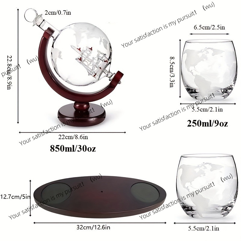 Zestaw karafki do whisky w ksz – Decanter Globe Set recenzja i cena