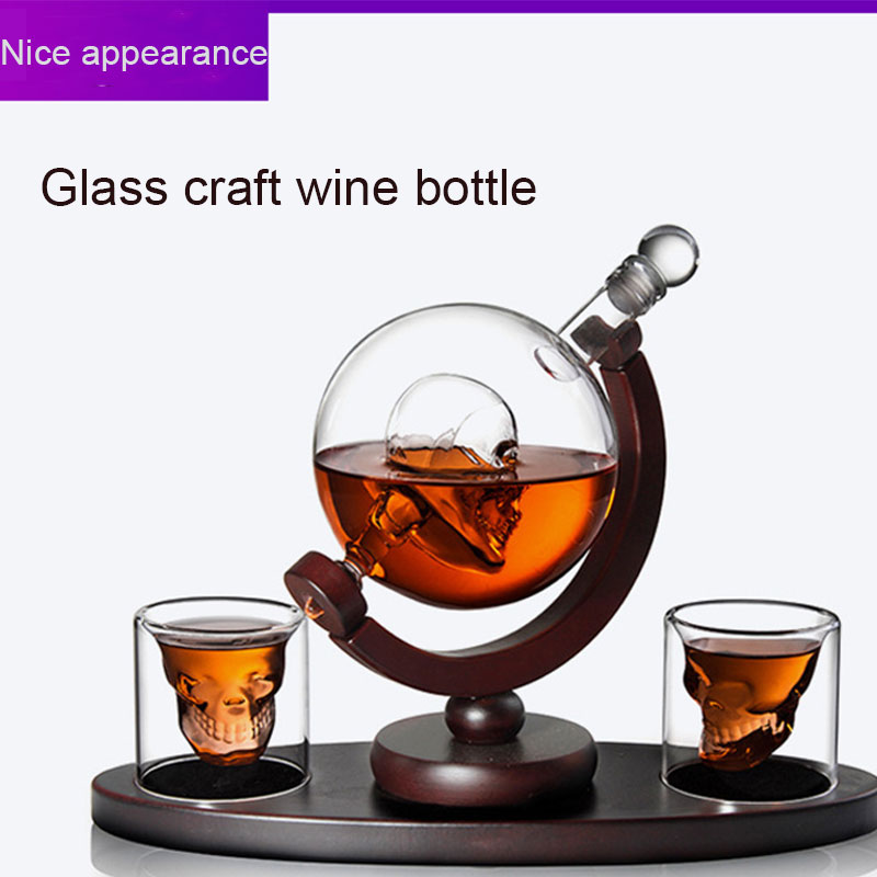 Zestaw karafki do whisky Skull – Decanter Globe Set recenzja i cena