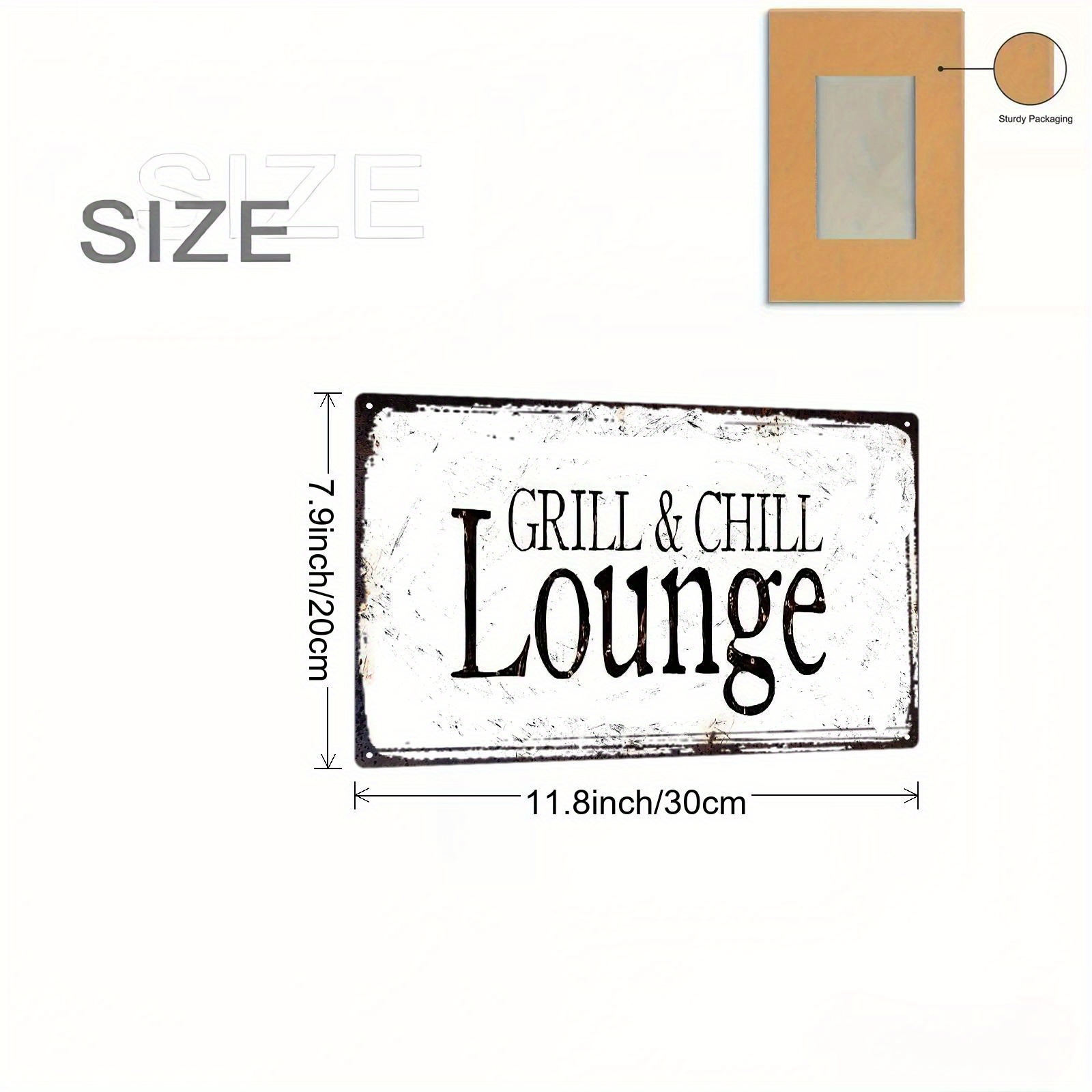 Tabliczka z cyny - Vintage Gri – Home Bar Lounge recenzja i cena
