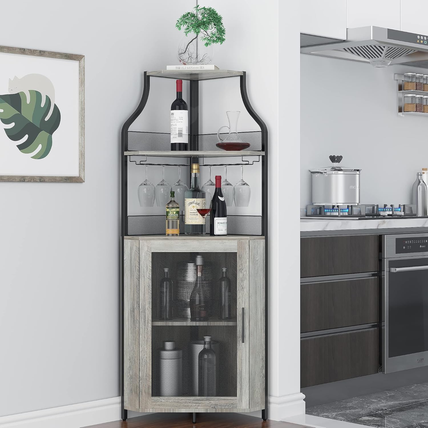 Szafka barowa narożna z odłącz – Home Bar And Cabinet recenzja i cena