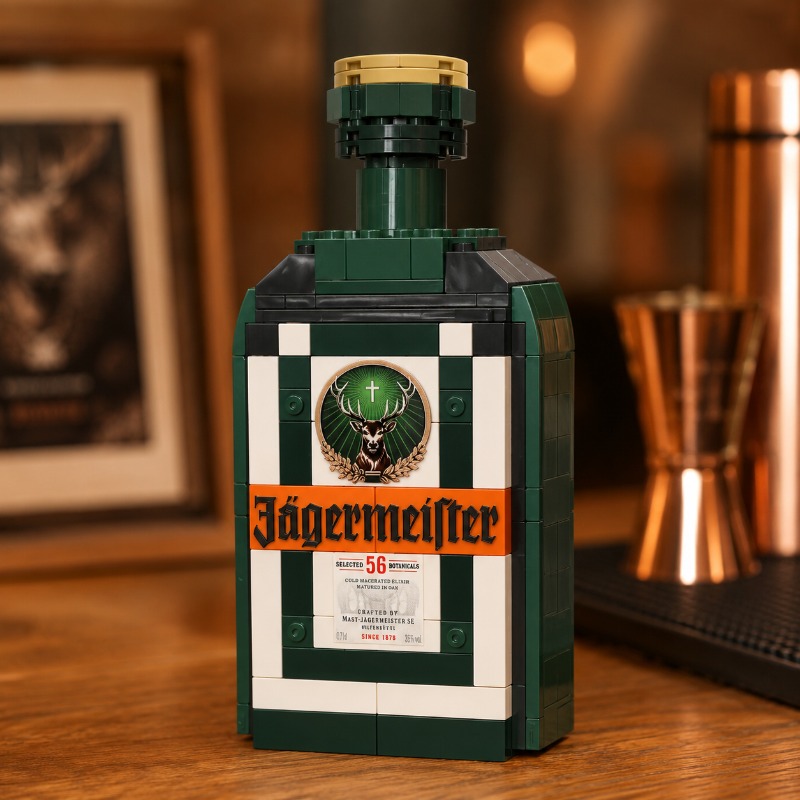 DIY Model butelki likieru Jage – Home Bar Set recenzja i cena