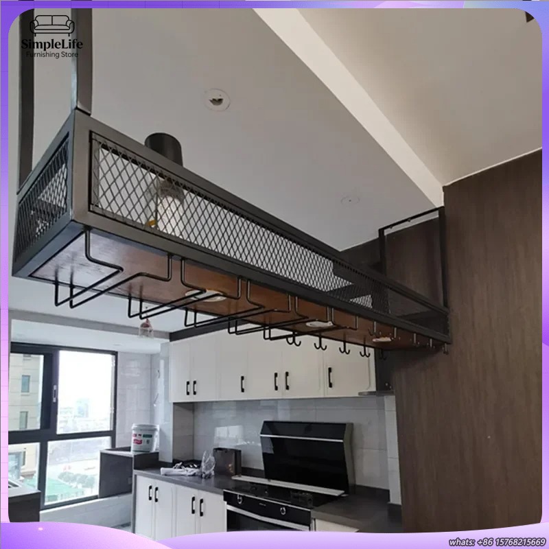 Otwarta szafka barowa na wino  – Home Bar Shelves recenzja i cena