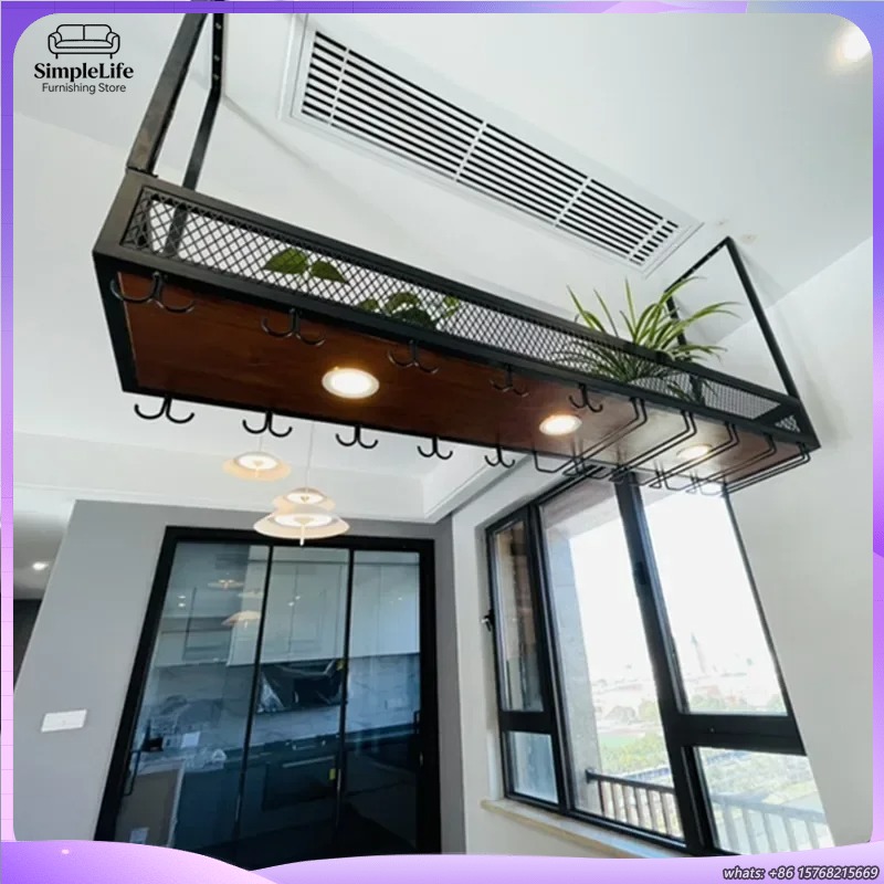 Otwarta szafka barowa na wino  – Home Bar Shelves recenzja i cena