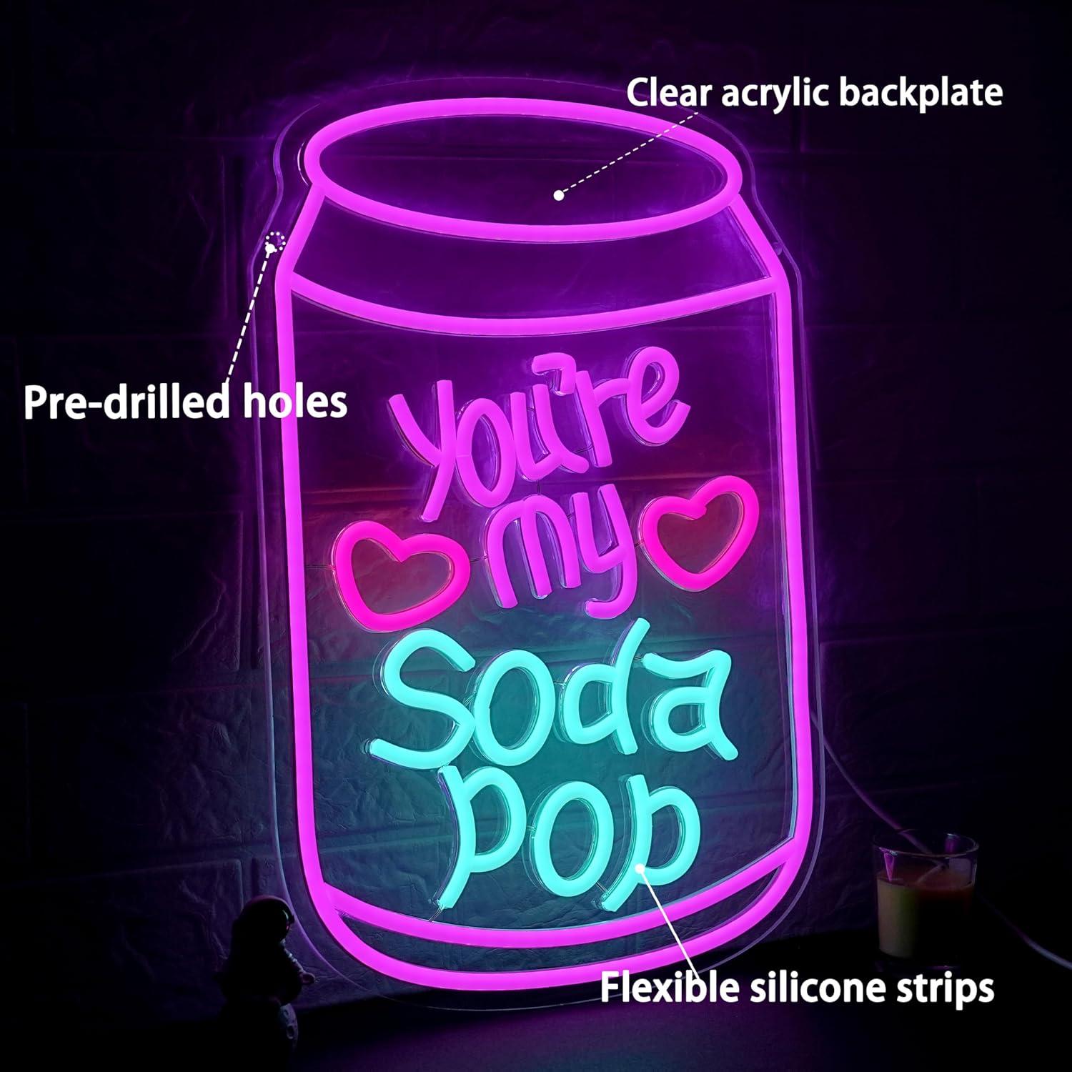 Romantyczny neonowy szyld LED  – Home Bar Signs recenzja i cena