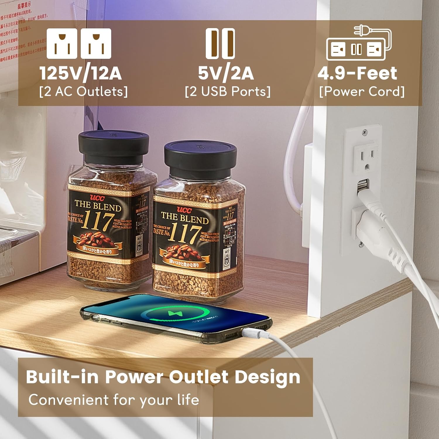 Szafka barowa na wino z gniazd – Home Bar Shelves recenzja i cena