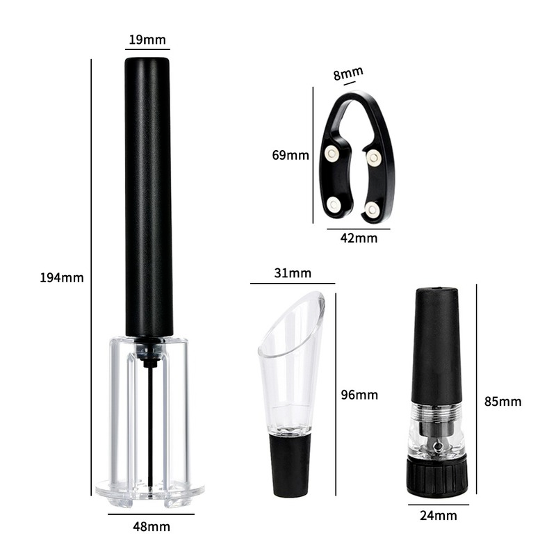 Pompka powietrza Otwieracz do  – Wine Preservation Pump recenzja i cena